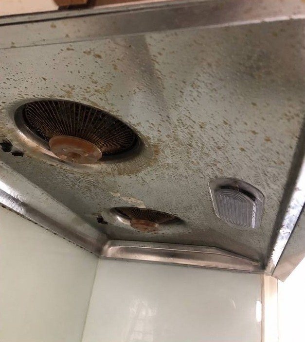 抽油煙機清潔前